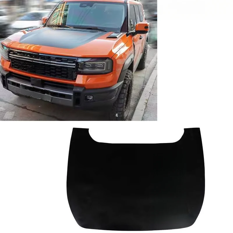 High Quality Waterproof Anti-UV Self Adhesive Hood Sticker Decal Easy Paste Exterior Decor Parts