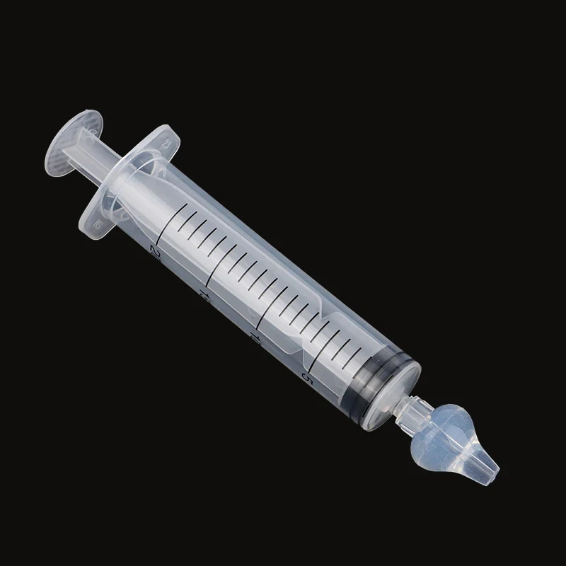 1/2/4/6pcs Baby Nasal Aspirator Professional Syringe Nasal Irrigator Baby Nose Cleaner Rinsing Device Reusable Nose Washing 20ml