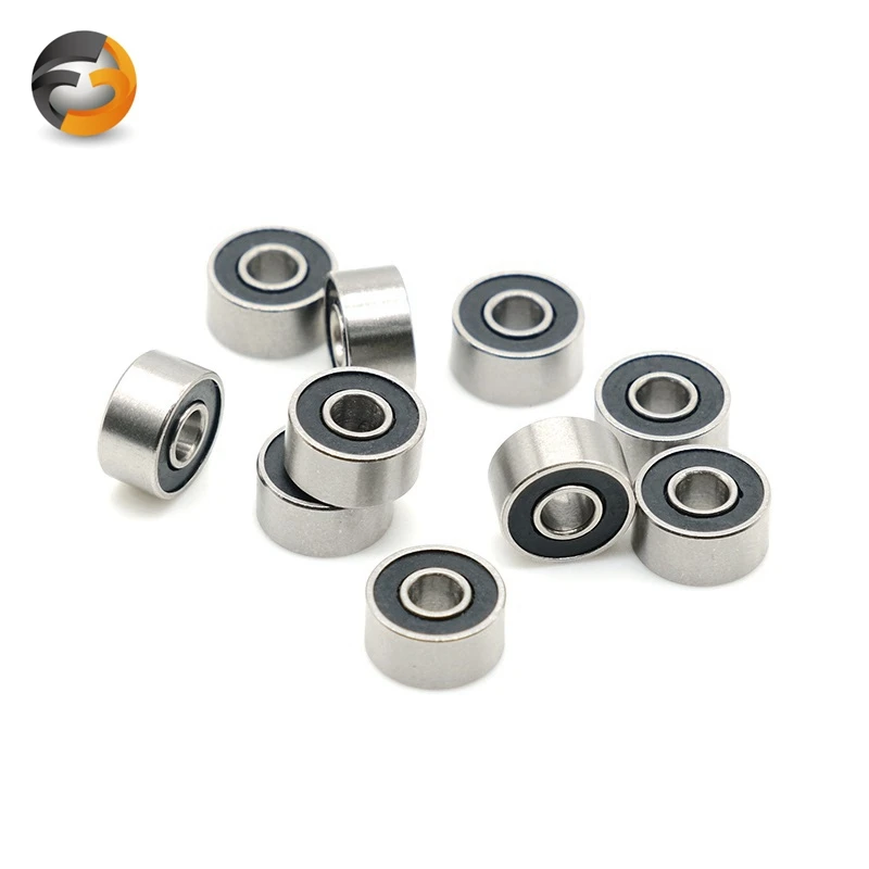 S683RS Ball Bearing  ABEC-7 3X7X3 mm Bearing 10PCS S683RS High Quality Stainless Steel Ball Bearing S686RS S687RS S688RS S689RS