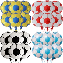 6Pcs 18 Inch  Soccer Ball Balloons Football Sport Boy Birthday Party Supplies For Kids Baby Shower Birthday Party Decorations