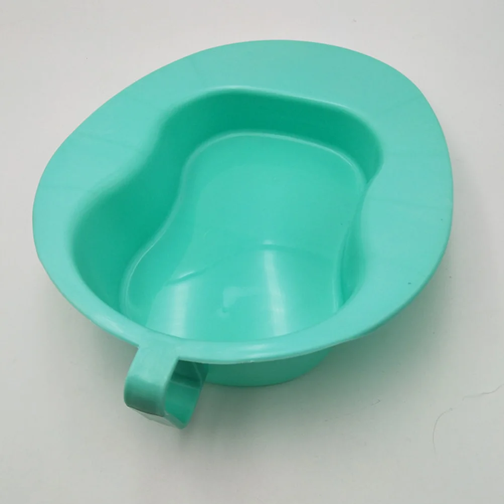 Nursing Urinal Bed Pan Horizontal Design Specially Curved Edges Fits Various Body Types Longterm Bedridden Handled Bedpan