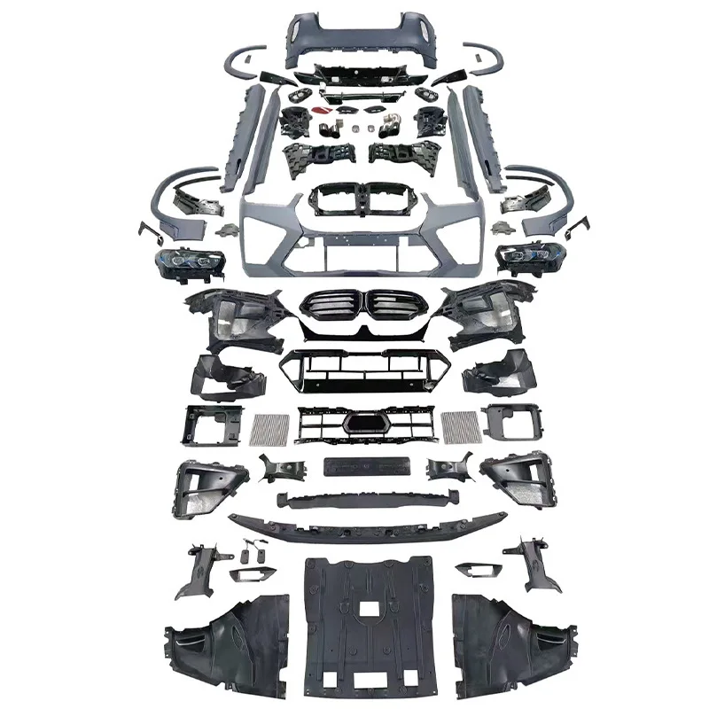 Geeignet für BMW X6 Old And New Surround G06 Early Change 23X6MF96 Front- und Rear Bar-Scheinwerfer-Surround-Kit
