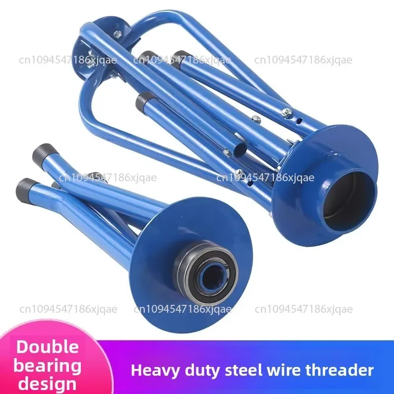 

Elevator wire release device with double bearings, folding rope release shelf, loose speed limit steel cable release reel 645534