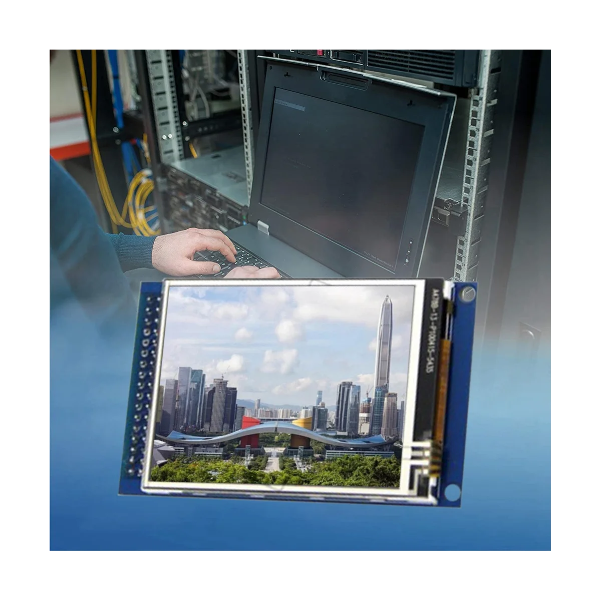 

2.8 Inch TFT LCD ILI9341 Touch Screen Module 240X320 Resolution Supporting 16BIT RGB 65K Color Display with Touch Pen