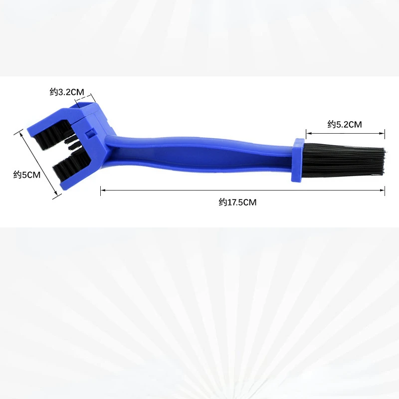 Cepillo limpiador para cadena de motocicleta, herramienta de limpieza para el cuidado de la carretera, para ciclismo, al aire libre, 2 o 1 unidades