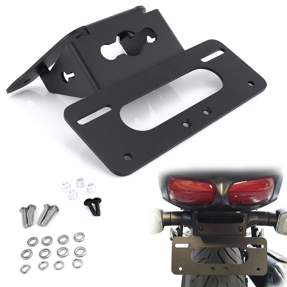 

Fit For SUZUKI SV650 2017-2025 SV650X SV650 ABS License Plate Holder Fender Eliminator Rear Tail Tidy Registration Plate Kit