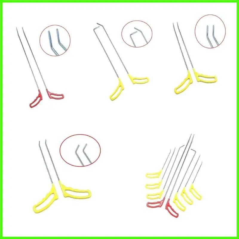 

Набор инструментов для удаления вмятин без покраски кузова, набор инструментов для удаления вмятин, крючки для ремонта вмятин,