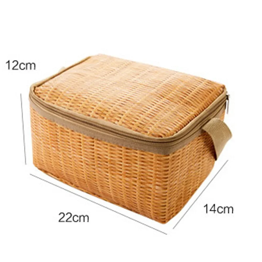 Thermal Insulated Bag Container Waterproof and Thermal InsulationTote Bento Lunch Box Pouch Lunch Bag Womens Small Lunch Bag