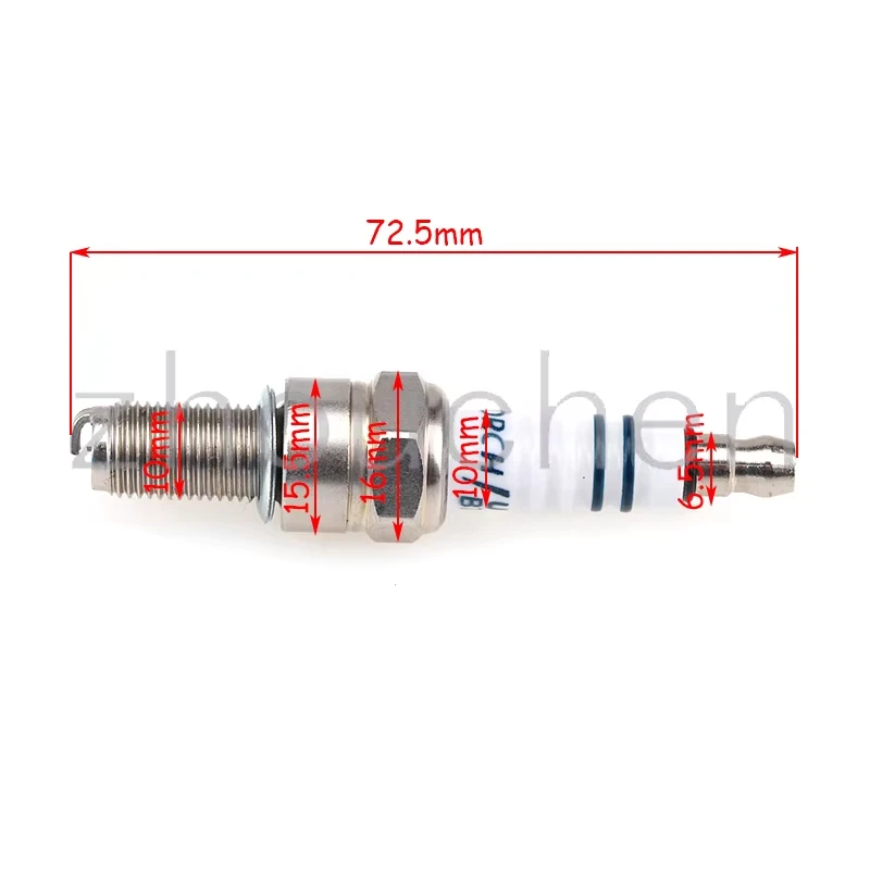 1PCS Motorcycle Parts Spark Plugs High Performance B7RIU Iridium for YZ250F YZ450F DRZ400 SV650 CR7EIX Replace Accessories