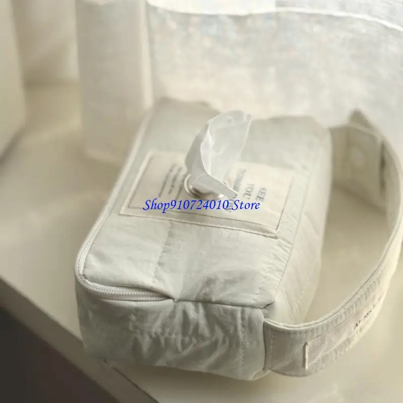 77HD Компактный многоразовый держатель для детских салфеток для органайзера для коляски Портативный футляр для салфеток с ручкой