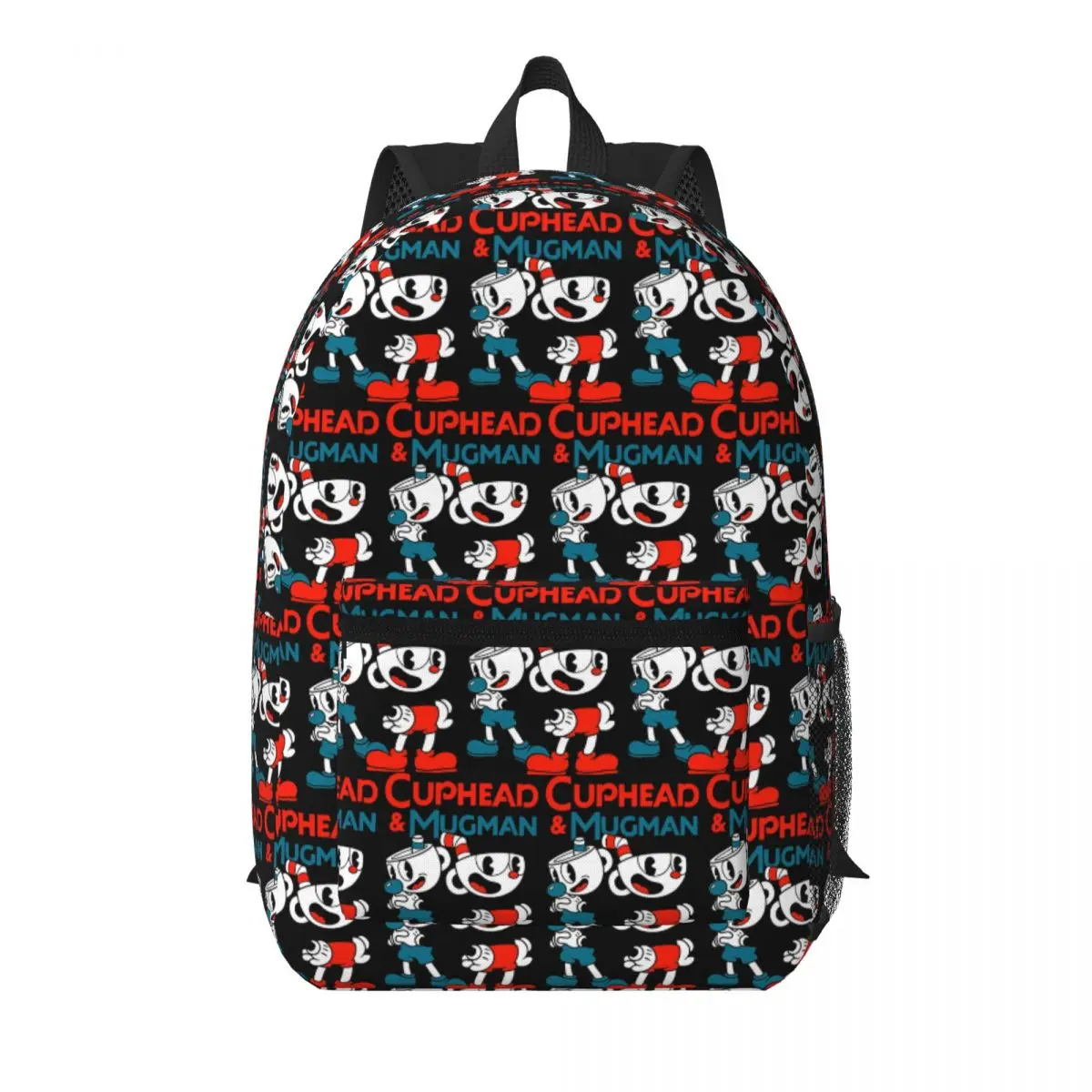 

Cute Cute The Cuphead Anime Game Student Backpack School Bag Hiking Travel Daypack for Boys Girls Bookbag Shoulder Bags