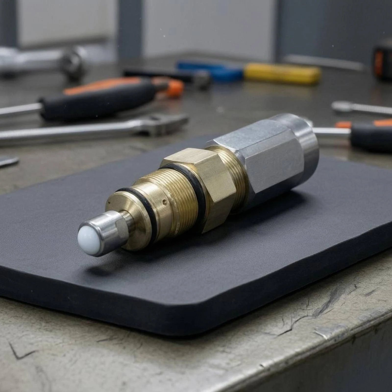 

Brass Pressure Valve Corrosion Resistant Threaded Brass Valve Cleaning Equipment Double Seal Quick Connect