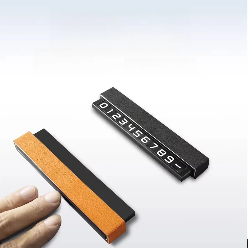 Car Parking Number Plate with Conceal Function – High-End & Stylish for Men & Women