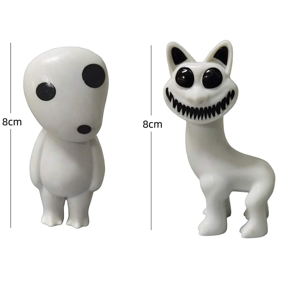 6/8pcs Zoonomaly Action Figures Zoonomaly Horror Game Figuras Models Decorative Toys Zoonomaly Guard Cat Koala Monster Set