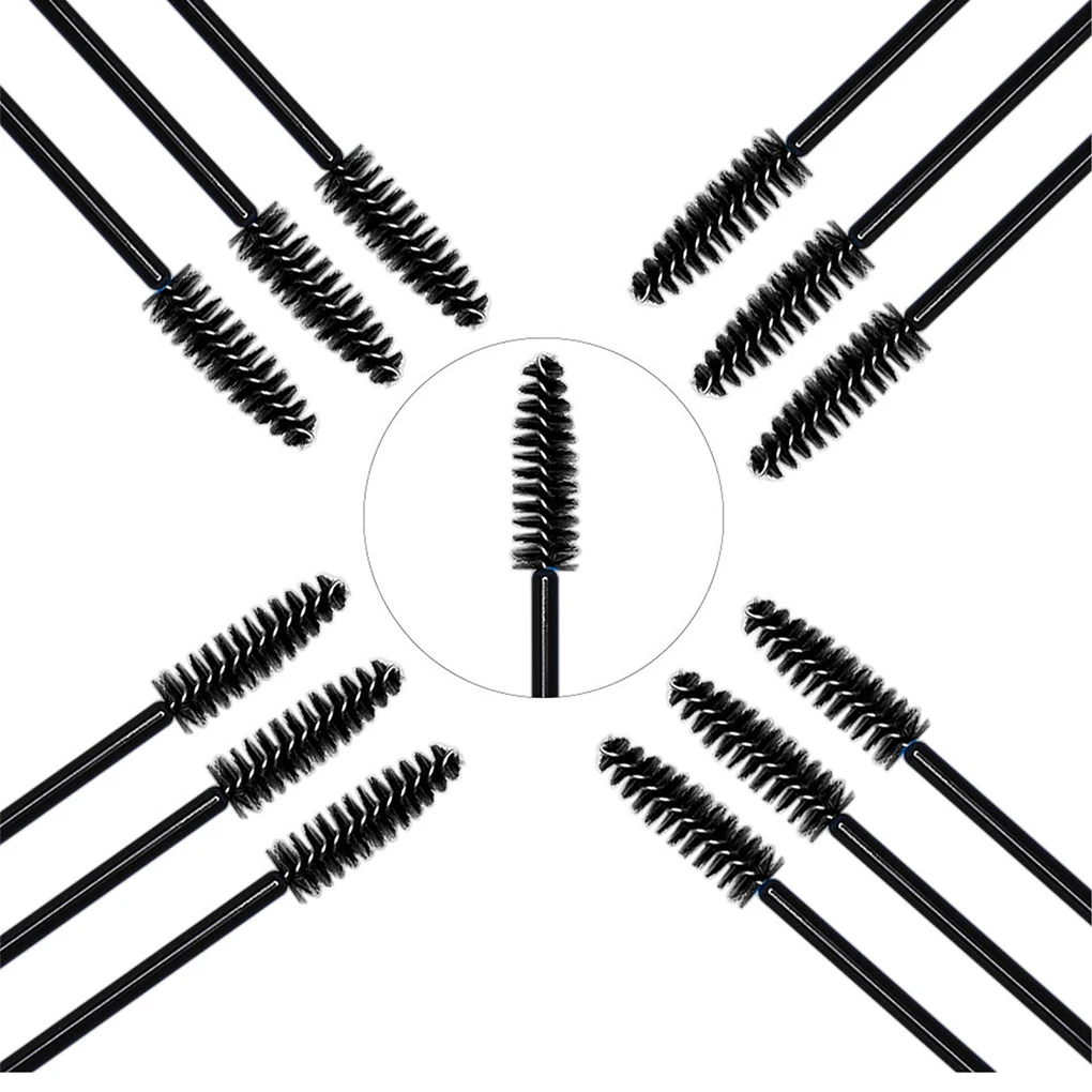 100 Pieces Eyebrow Brush Eyelash Brushes Spoolies Cosmetic Tool for Women