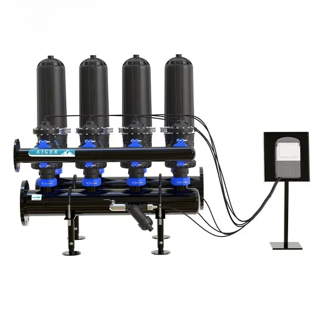 AIGER Wasseraufbereitung, automatisches Rückspülung, Rückspülung, Tropfbewässerung, Scheibenfilter