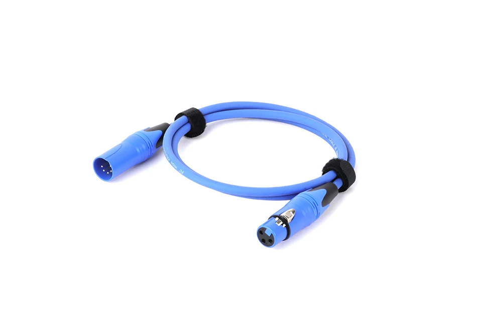 0,15 m-15m 1pc xlr3m bis xlr5f, xlr3f zu xlr5m Adapter kabel-3-poliger Stecker/Buchse xlr bis 5-poliger weiblicher/männlicher xlr-Turnaround – Detail 9