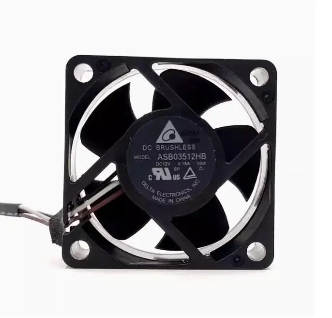 

NEW FAN FOR Delta Electronics ASB03512HB DC 12V 0.18A 35x35x15mm 3-Wire Server Cooling Fan