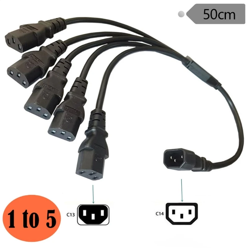 

Переходный кабель IEC320 C14 к IEC320-C13, 50 см