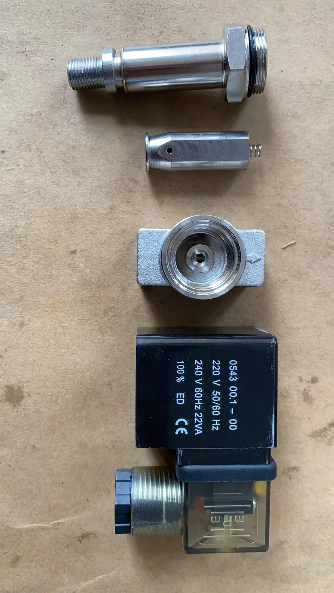 5231 Series High Pressure High Temperature Water Solenoid Valve 1/4 