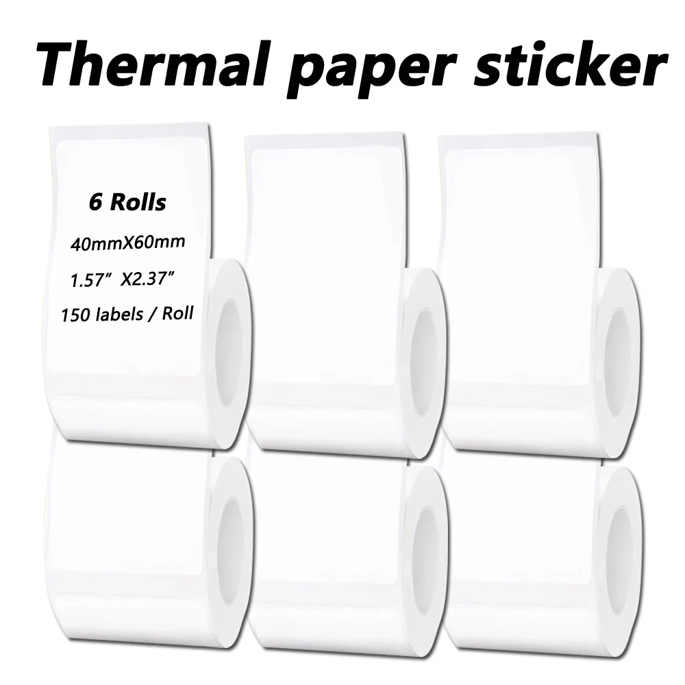 1~6rolls P50/M220 thermal labels 1.57