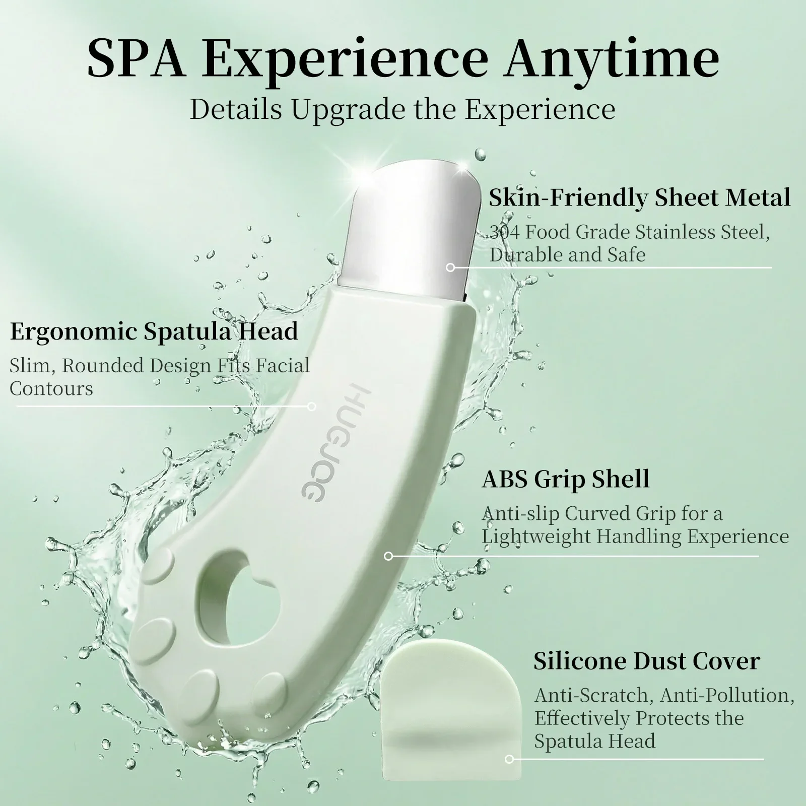 ترقية الجلد الغسيل مع فرشاة التطهير 4 قطعة الفولاذ المقاوم للصدأ النازع إبرة مجموعة أدوات إزالة الرؤوس السوداء للوجه والأنف