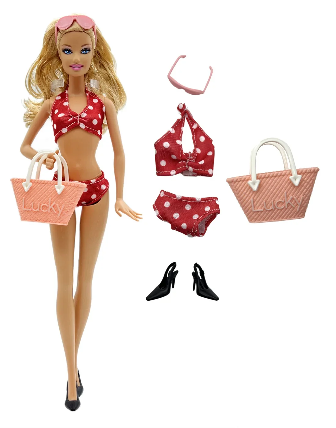 Conjunto de accesorios para muñecas, traje de baño de moda, ropa informal bonita para muñecas de 11,5 pulgadas y 30cm, regalo de cumpleaños para