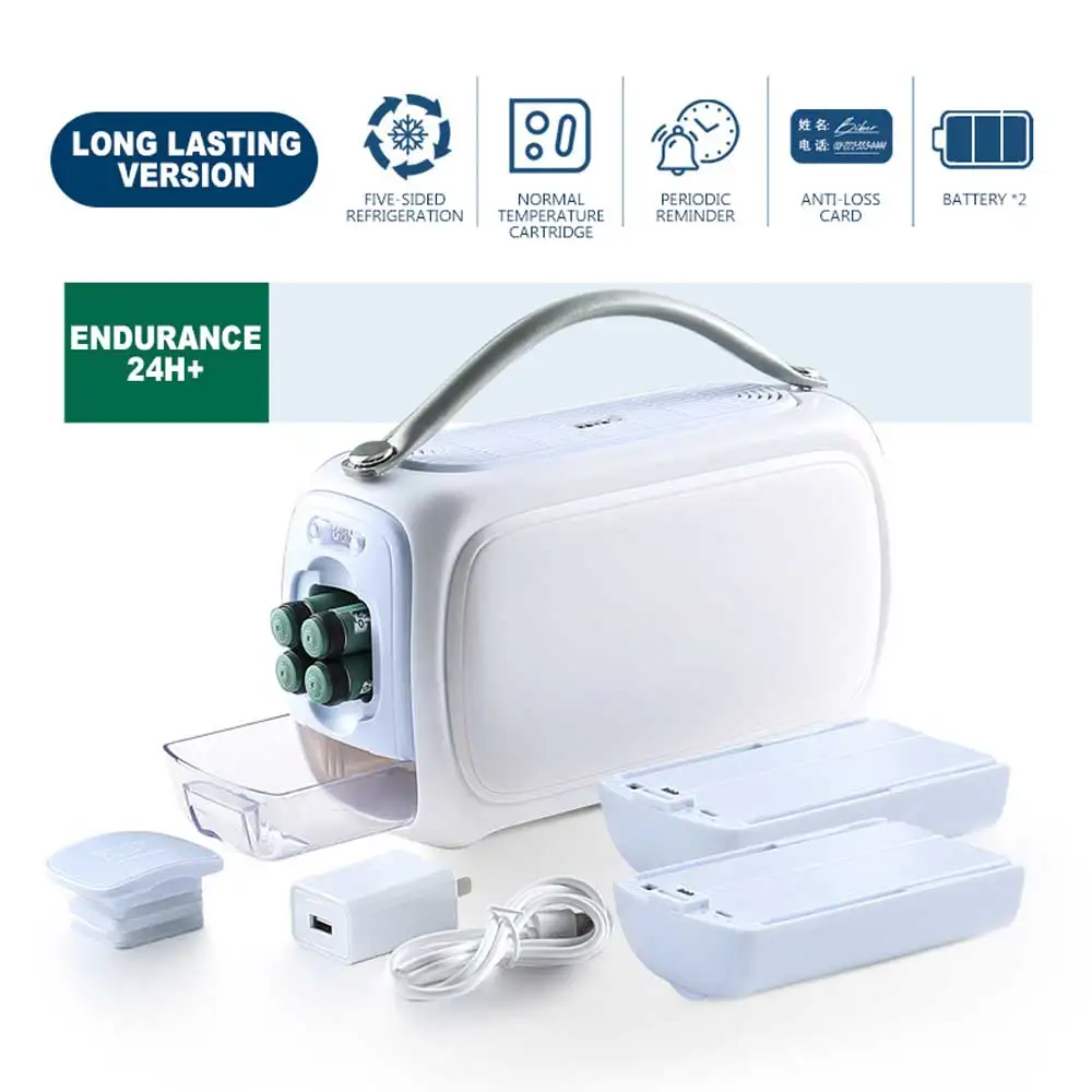 Nevera portátil recargable para coche, minirefrigerador para el hogar