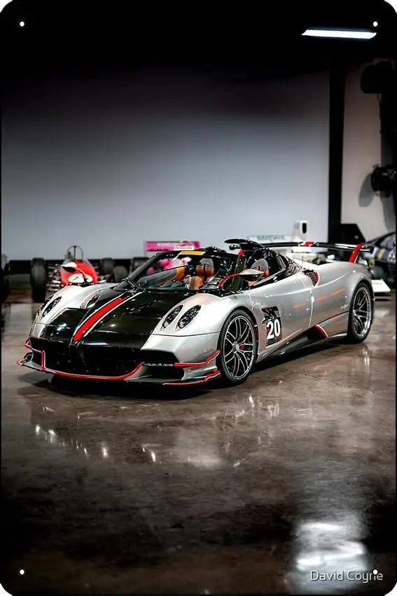 

Pagani Huayra Roadster BC постер Забавный металлический жестяной знак для дома кухни бара комнаты гаража Декор