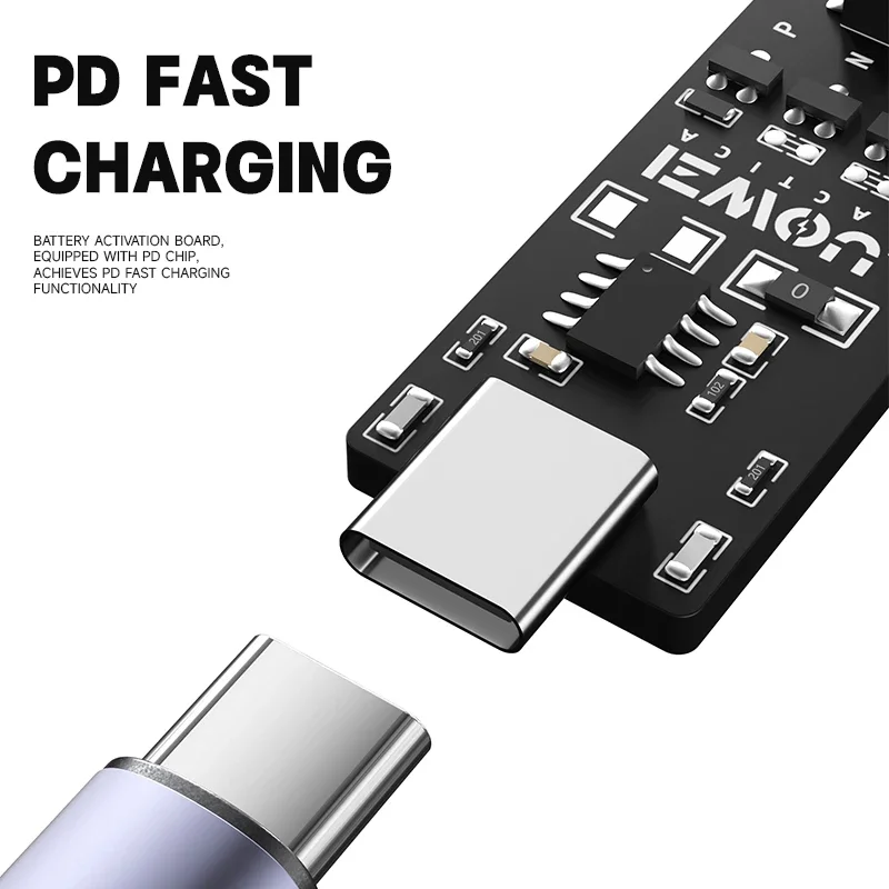 LUOWEI LW-B03/B02/B02 แบตเตอรี่Activation Boardไม่จําเป็นต้องถอดชิ้นส่วนสําหรับIPhone 5-16pm & Android One-Clickการเปิดใช้งานแบตเตอรี่