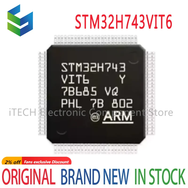 

1PCS STM32H743VIT6 LQFP100 Italian Semiconductor New Original High Performance