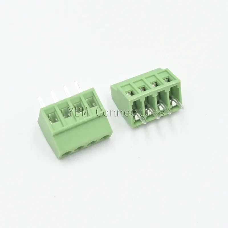 

100Pcs KF128 2.54mm/0.1" Pitch PCB Screw Terminal Block Connector 2P 3P 4P 5P 6P 7P 8P 9P 10P 12P 16Pin for 26-18AWG Cable