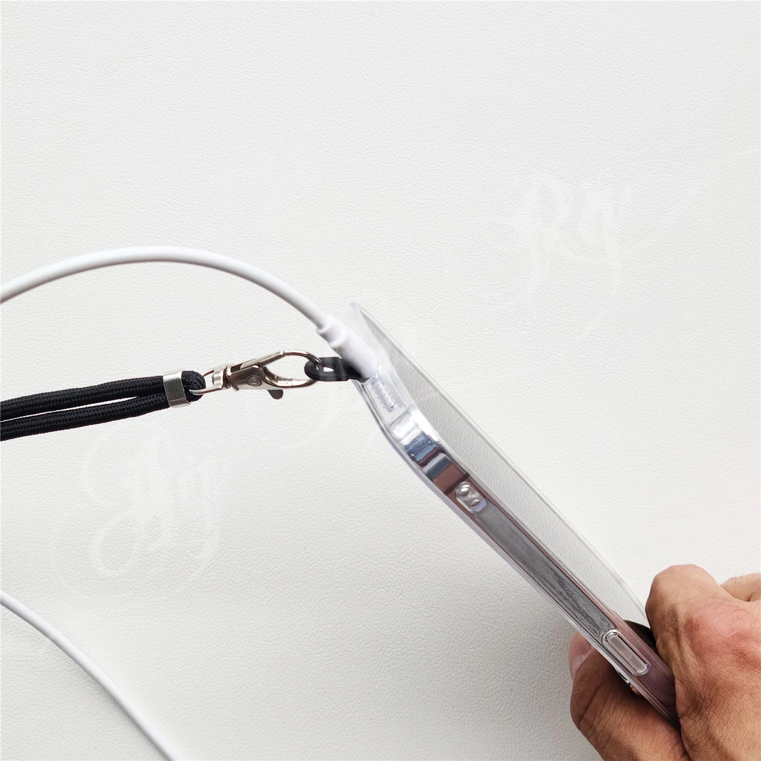 1-5 قطعة المزدوج الجانب لاصق الحبل حزام التصحيح طوقا للهاتف المحمول شنق Crossbody الحبل كليب الشريط مع للإزالة الغراء ملصق #6