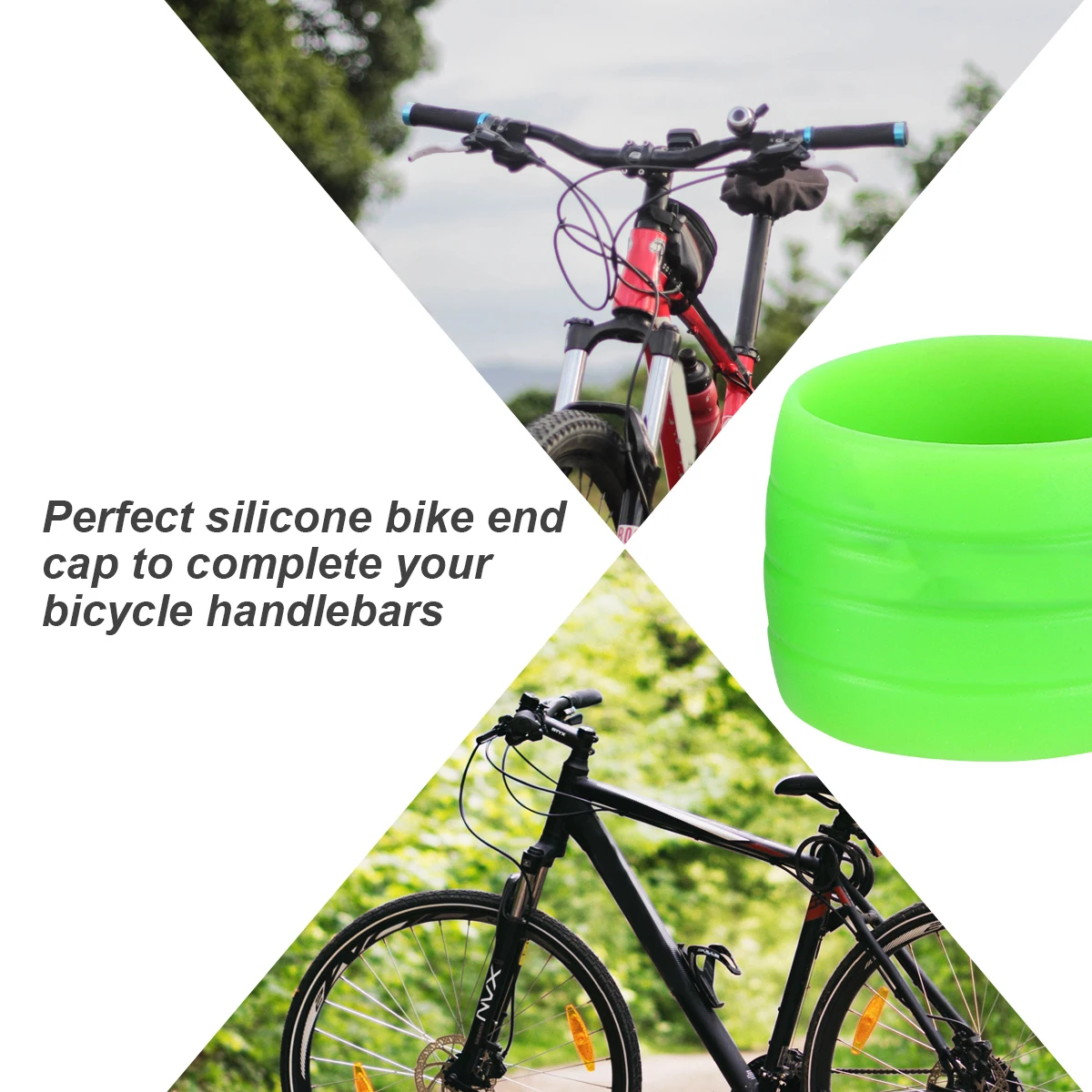 

AntiSlip Bike H Tape Fixed Ring Protective Cover For Road Mountain Bikes Adult Bicycles H lebars Grip Wrap