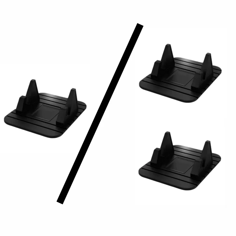 

New Ultra Premium Universal Silicone Extra Grip Car Dashboard Soft Mat Phone Stand Holder Fits GPS iPhone Samsung Xiaomi Huawei