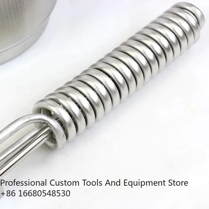 

ErImmersion 304 Stainless Steel Tube Coil for Homebrew Double Layer Water Wort Chiller