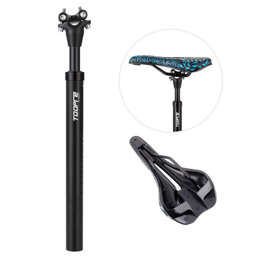 TOOPRE Fahrrad-Federsattelstütze MTB Stoßdämpfer-Sattelstütze 27,2 28,6 30,4 30,9 31,6 400mm 6061-T6 Aluminiumlegierung Sattelstütze 400mm – Detail 13