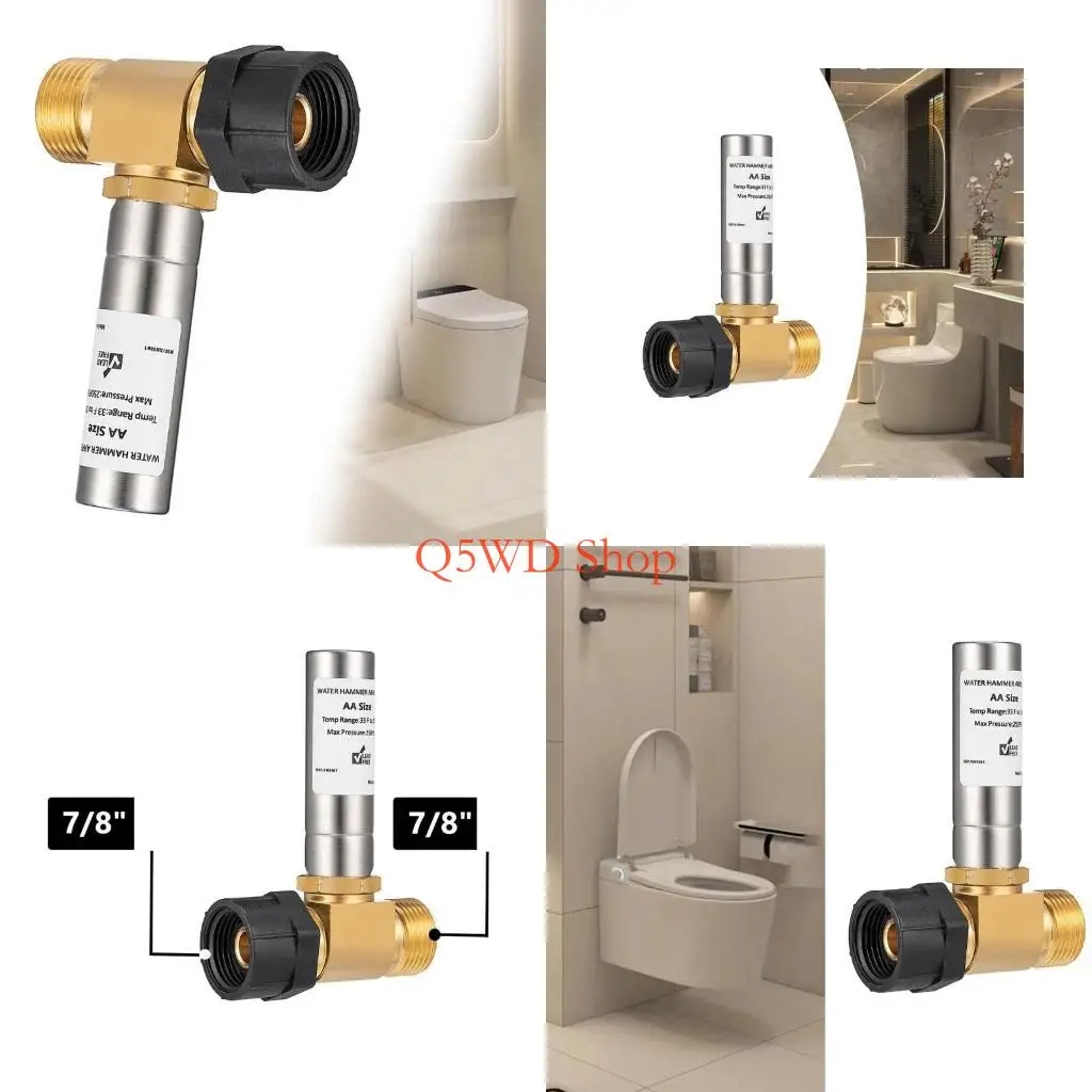 

Q5WD Молоток для унитаза. Простота установки. Шумоподавители 7/8 дюйма. Вход для стиральной машины. Простота использования для