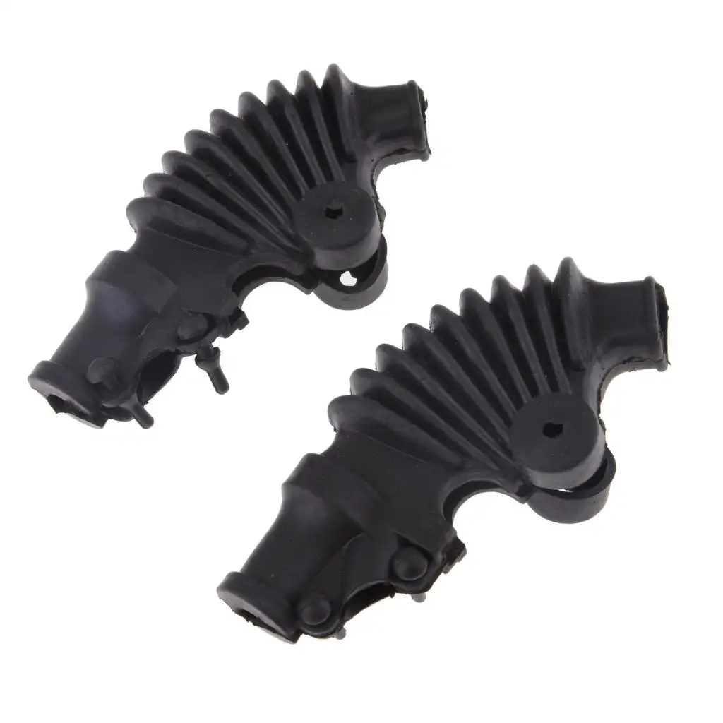 Durable Motorcycle Handlebar Twist Throttle Rubber Grips Sleeve Set for ZJ 125 CG 125 Performance
