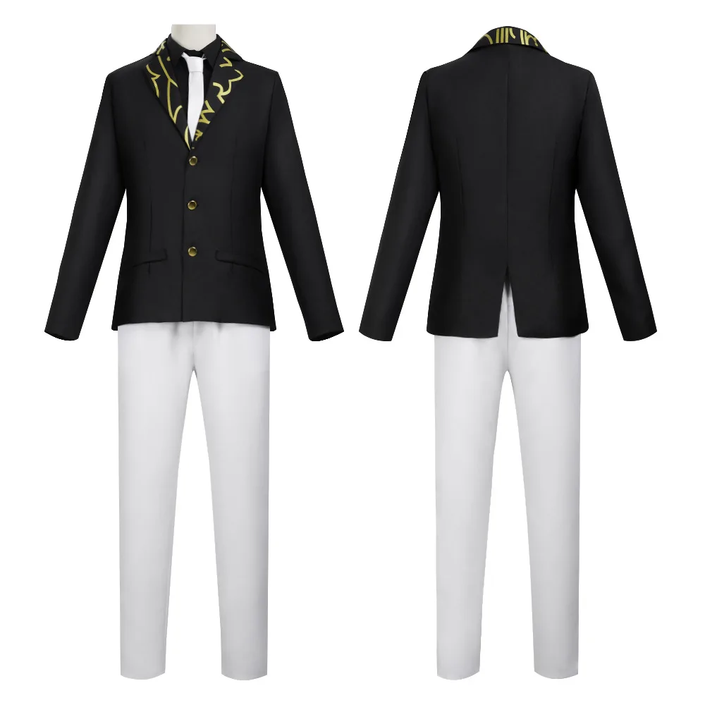 

Simple black suit Japanese anime role play performance suit