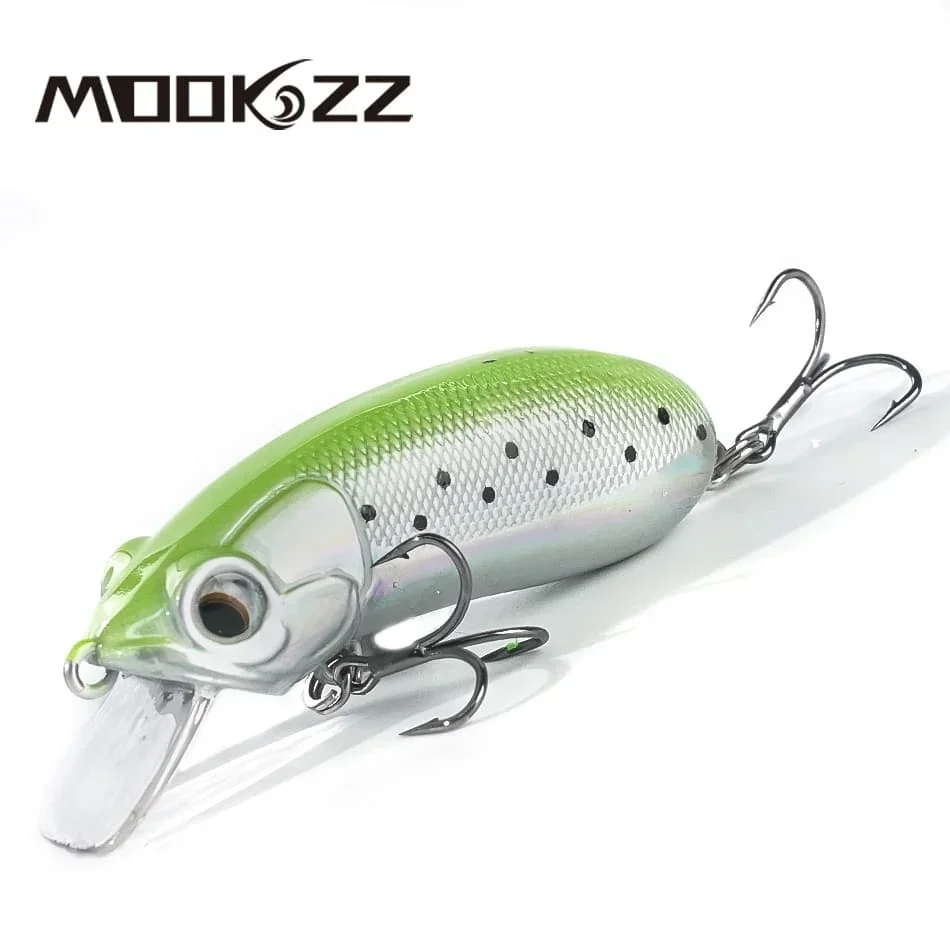 

MOOKZZ рыболовные приманки плавающий Minnow кривошипная приманка