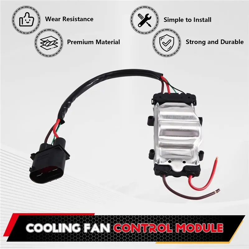 ABOK-1137328172 Cooling Fan Control Module For Audi Q7 Porsche