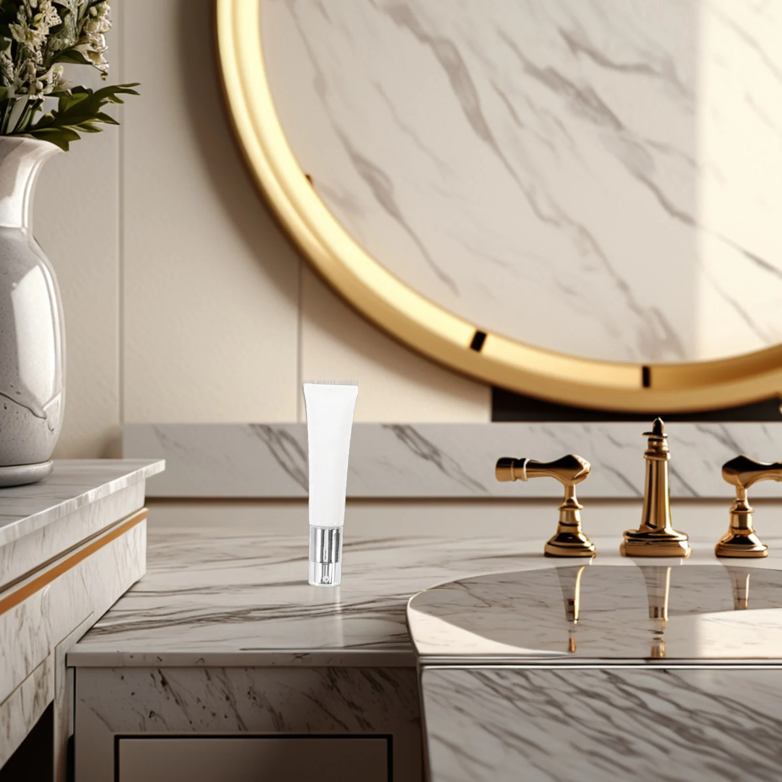 Refillable Squeeze Bottle Sub Bottles Pump Dispenser Travel Lotion Container Reusable Lotion Bottle Makeup Tube