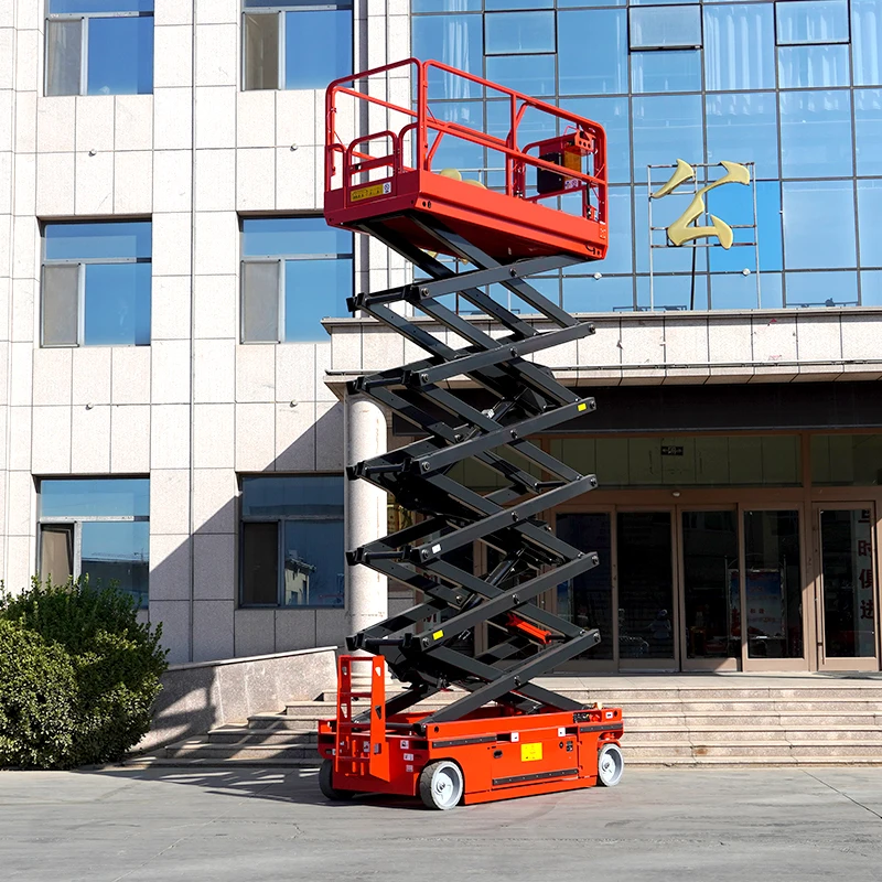 

China Manufacture Flexible Design Hydraulic Drive Scissor Lift, Factory Price Indoor Electric Hydraulic Scissor Lift Platform