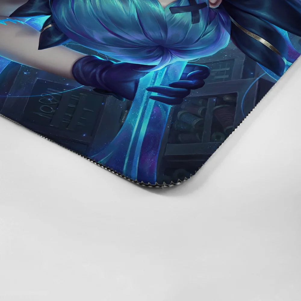 Imagem -05 - Gwen League of Legends Mousepad Tapete de Mesa com Almofada Acessórios para Jogos Prime Gaming Xxl Teclado Pad