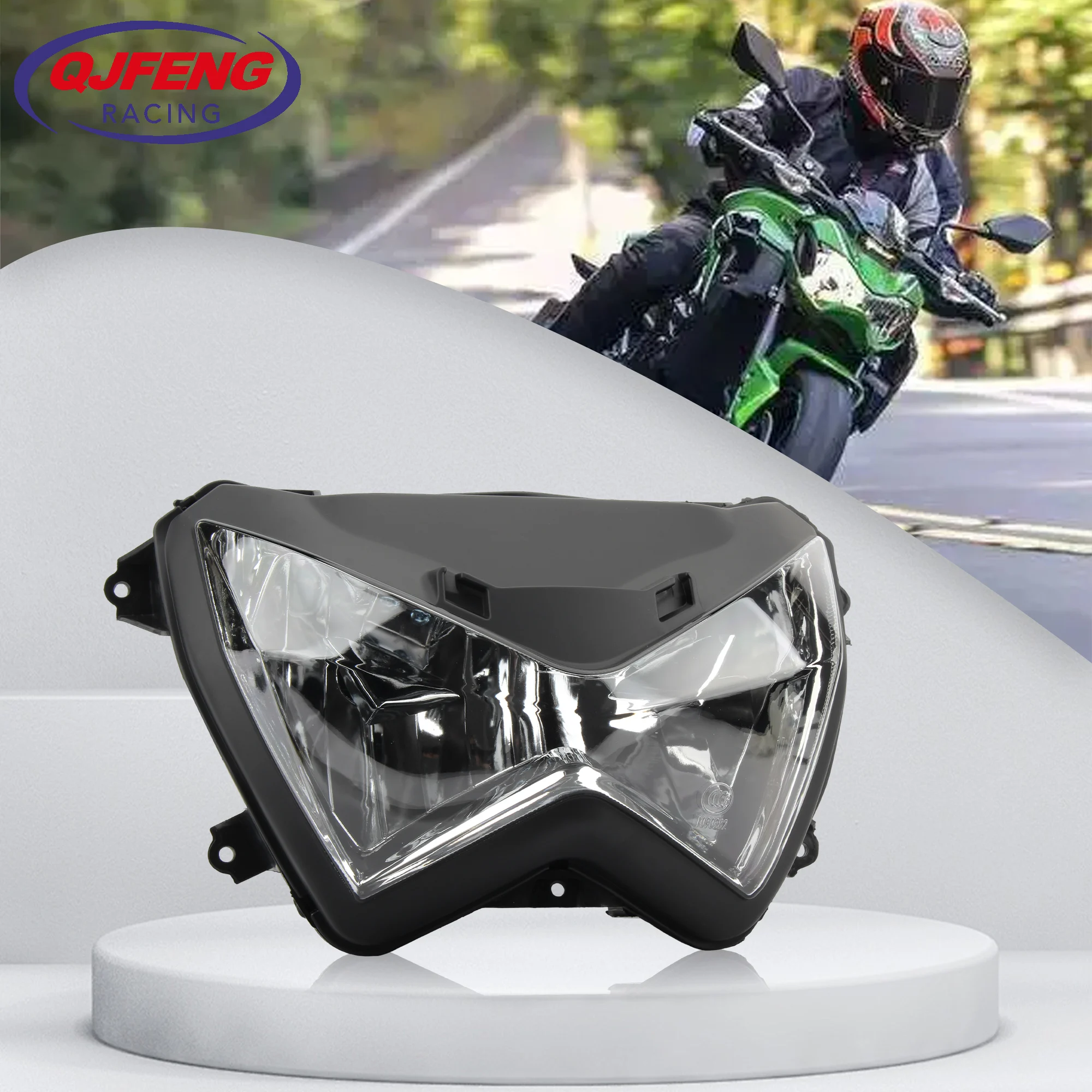 

For Kawasaki Z250 Z300 Z800 2013-2017 Dirt Pit Bike Motocross Headlight Front Head Light Enduro Motorcycles Headlamp Kit