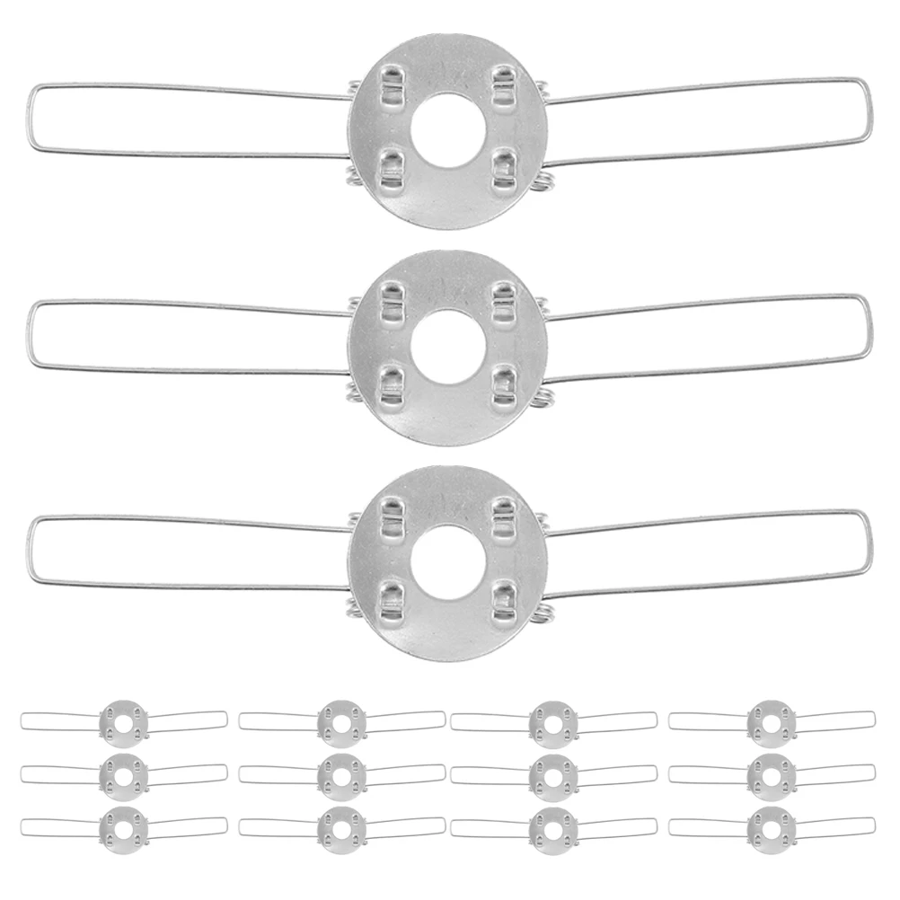 

30 Pcs Spring Clips Lamp Brackets Lighting Mounting Table Ceiling Shade Lampshade Fixators Compatible