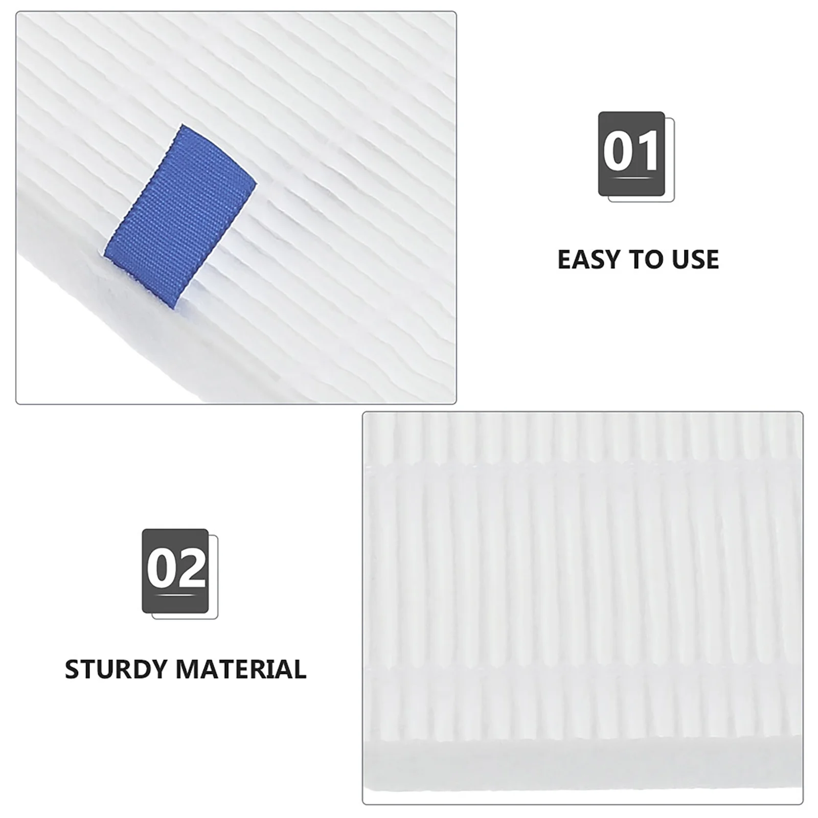 2 szt. Filtry do odsysania pyłu paznokci, wymienne, wielokrotnego użytku, siatki filtracyjne do odkurzacza, do użytku w salonie manicure, domu, wkłady filtrujące do odsysania pyłu