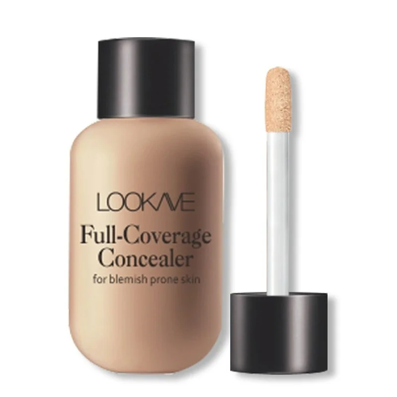 Crema correctora mate de 3 colores, cobertura completa, cicatrices de acné, ojeras, duradera, resistente al agua, blanqueamiento, base líquida, maquillaje cosmético