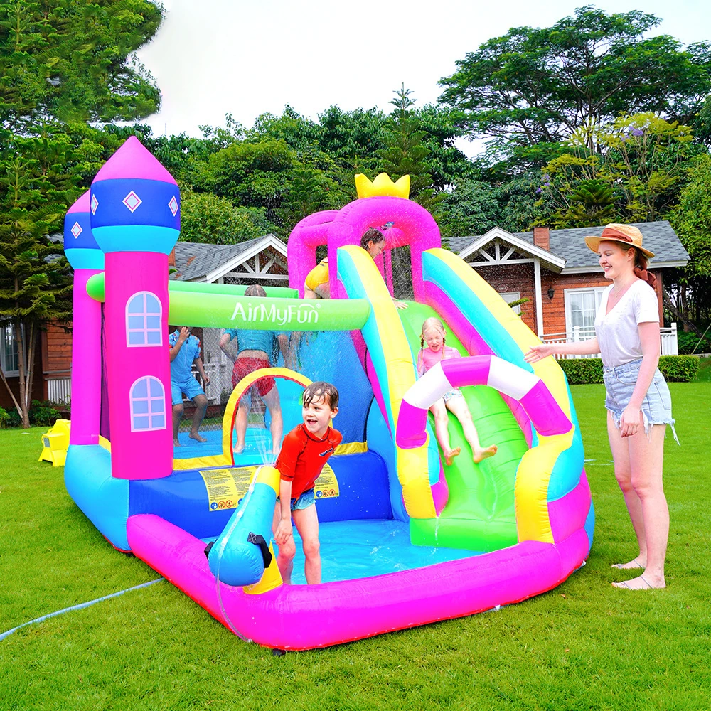 

Inflatable children play jumping jumping bouncing castle bouncing house pool water jumping bed slide children's playground